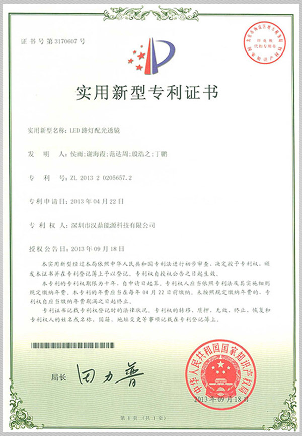 配光透鏡 2013年 配光透鏡 2013年